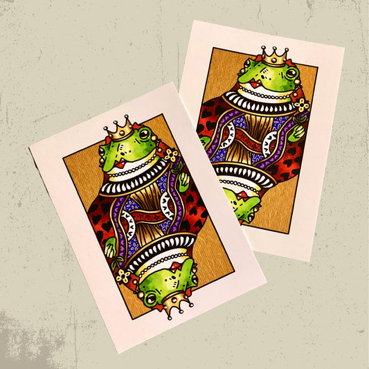 Frog Card Prints