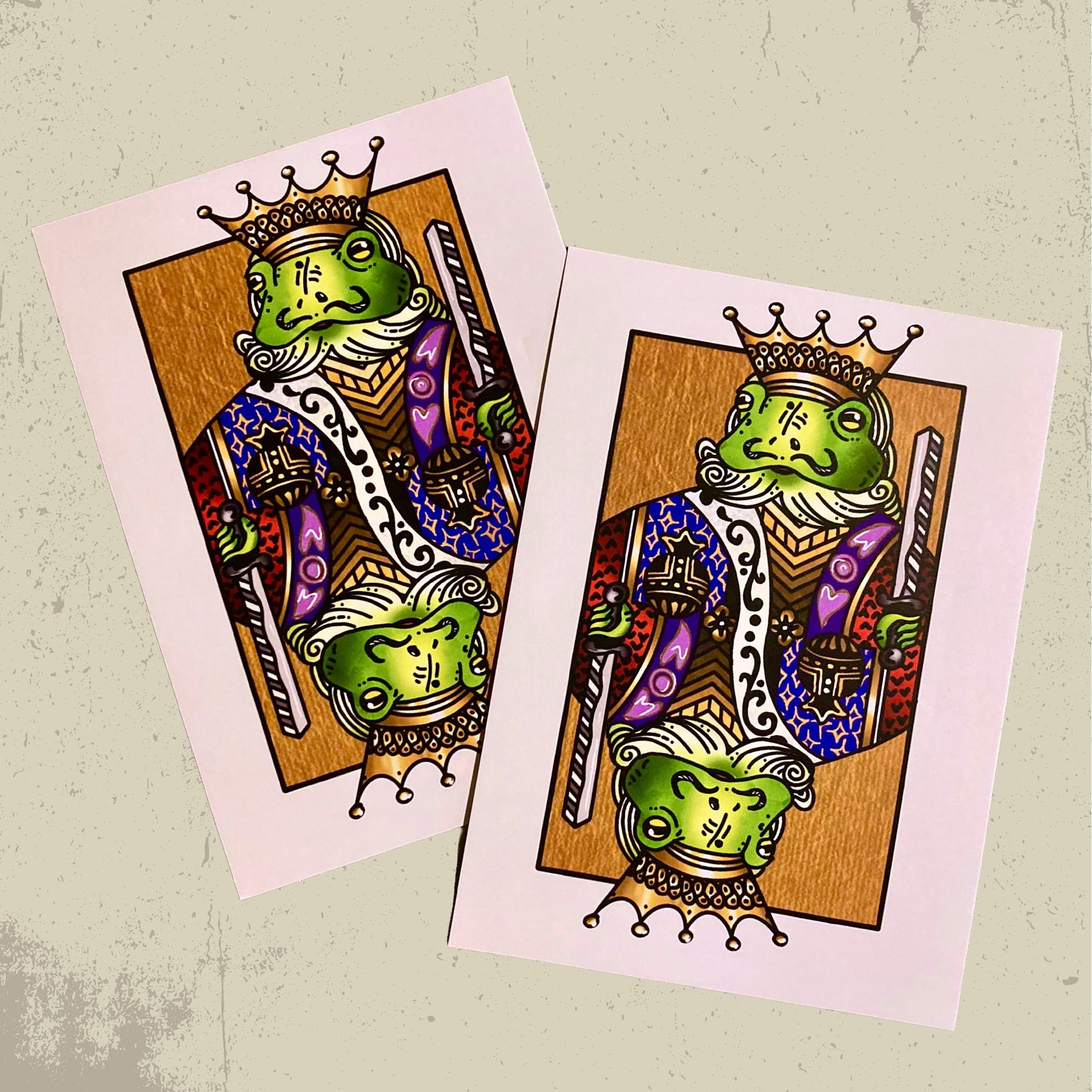 Frog Card Prints
