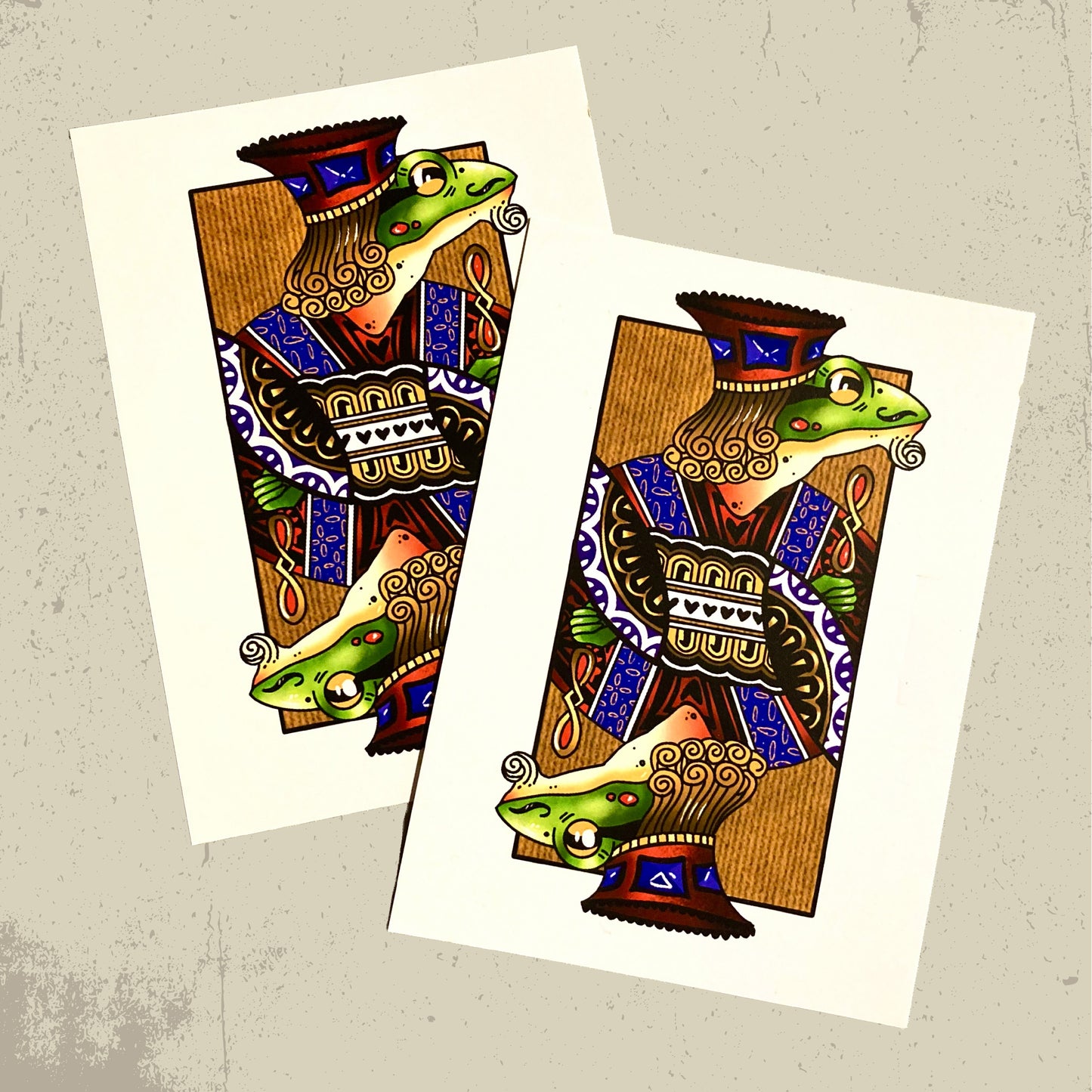 Frog Card Prints