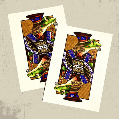 Frog Card Prints