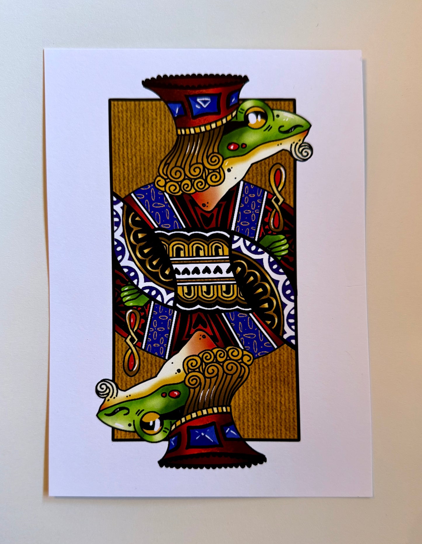 Jack Frog Card Print