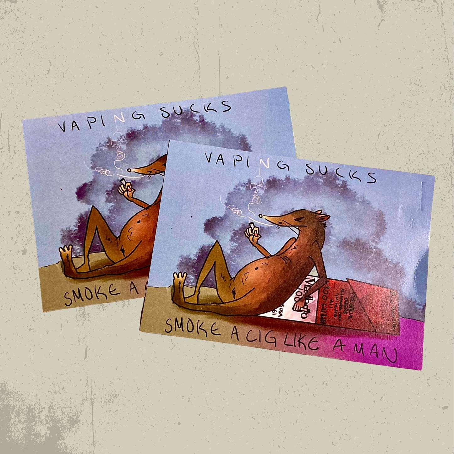 Vaping Sucks Print
