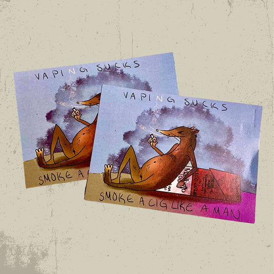 Vaping Sucks Print